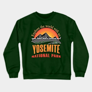 Yosemite National Park Crewneck Sweatshirt